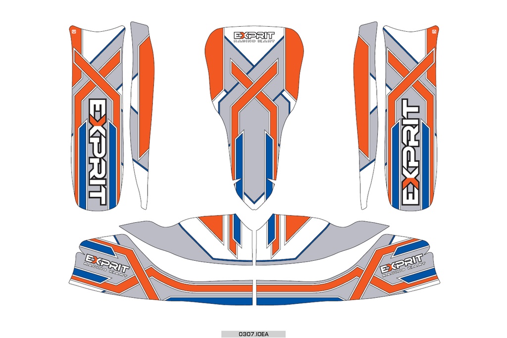 2015 Exprit M6 Sticker Kit - CLEARANCE