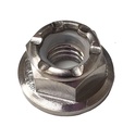 Titanium Flanged Nylock Nut M6