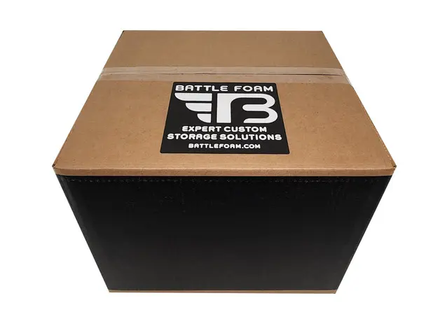 Engine Shipping Box with Custom Foam