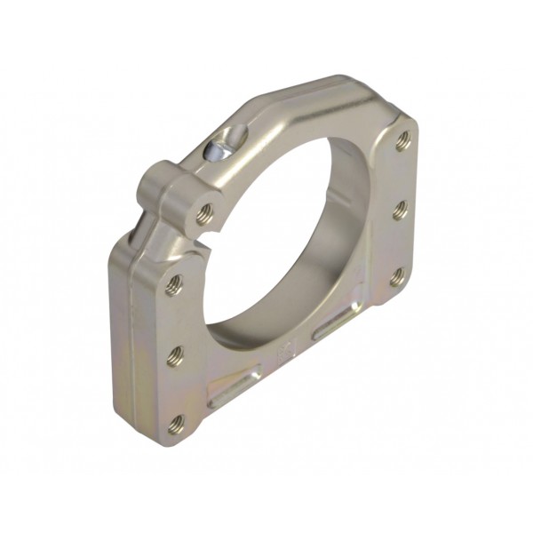 Axle's forged AL misaligned support 10 mm central