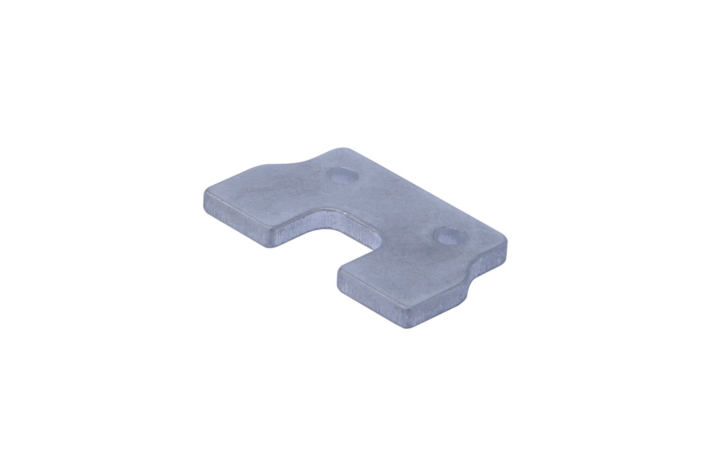 Support for adjustable footrest 2mm