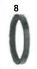 CRG Caliper Piston Seal