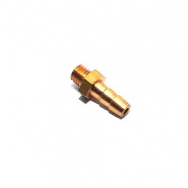 Depression pipe fitting M8 hexagonal