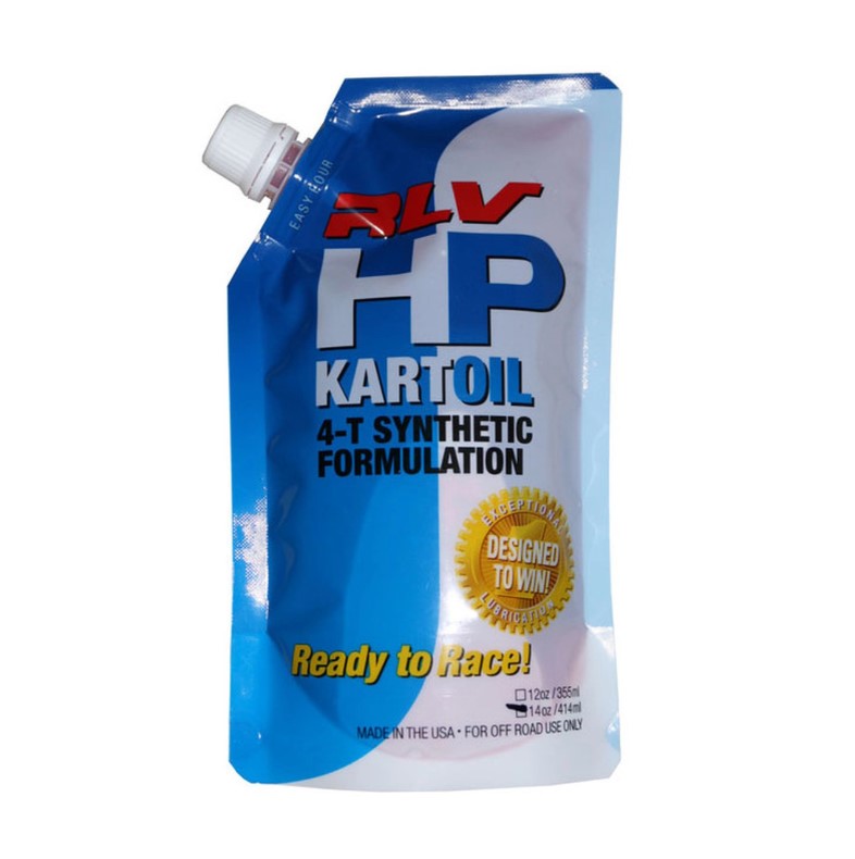 RLV HP 4-T Synthetic Kart Oil (4-Pack)