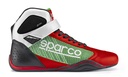 Sparco Omega KB-6 Shoe 2018- Red/Green