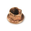 CIK Copper Flanged 8mm Locking Wheel Nut