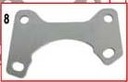 CRG, Rear Brake Caliper Plate 2H 189mm - CLEARANCE