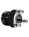 CRG Rear wheel hub 30x 75 black complete