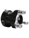 CRG Rear wheel hub 40x75 black complete