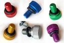 Anodized 6mm Over-Sized Aluminum Bead Lock Screw