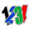 Colored Vinyl Numbers