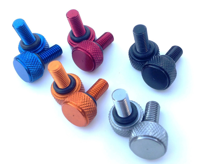 Anodized 5mm Aluminum Bead Lock Screw