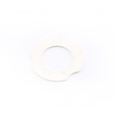 Silver-plated shim d.20,1