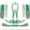 TonyKart M8/ MK20 bodyworks stickers kit