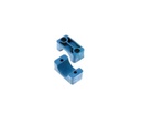 Couple of nylon brackets D. 28