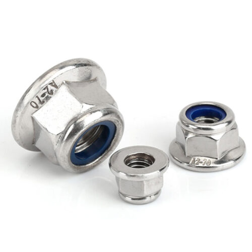 Flanged Nylock Nut