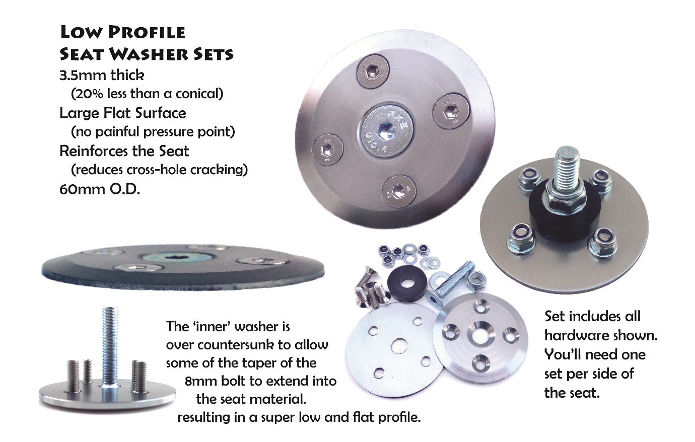 Low Profile Seat Washer Kit